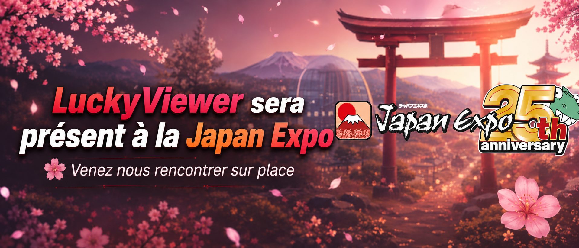 LuckyViewer sera présent à la Japan Expo, venez nous rencontrer sur place